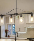 Farmhouse Wood Pendant Light With Round Shade And Adjustable Mini Pendant Fixture E26 Base 1 Light Retro Industrial Vibe Lighting