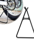 Boss Universal Triangle Kickstand Holder For Dirt Bikes 80cc To 500cc Side Stand Mount For Supermoto Motocross Enduro Fits 18mm 14.5mm And 11mm Plug Sizes Black