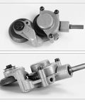 High Performance Electric Drill Sheet Metal Cutter Nibbler Attachment showing metal nibbler tool from two angles, designed for precise cutting.