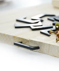 Pinch Dog Clamp Kit 10Pcs 2 Inch Woodworking Clamps for glued panels and edge joints on wooden board with screws