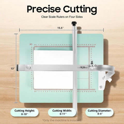 Portable Hot Wire Cutter For Foam And DIY Crafts, 72W Thermocut Tool with adjustable bracket on cutting mat.