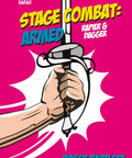 Cover of Stage Combat Armed Duels With Rapier And Dagger: Realistic Fight Choreography book, showing a hand holding a rapier.