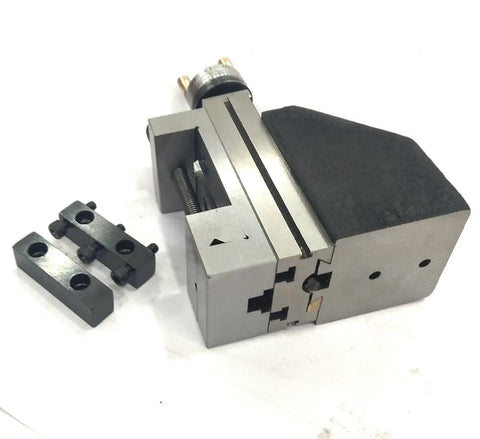 Mini Vertical Milling Slide With Precision 2 Inch Steel Vise Straight Up Game Changer For Small Bench Lathes heavy duty metal parts