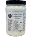 Top Shelf Heavy Duty Preserver Sealer For Wood Concrete And Brick Water Based Non Toxic Zero VOC Deep Soak Barrier in a 32 oz container.
