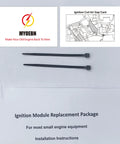 Ignition Coil Replacement For Hilti DSH700 DSH900 Concrete Saw 412236 280468 DS HS64 14 package with zip ties and instructions.