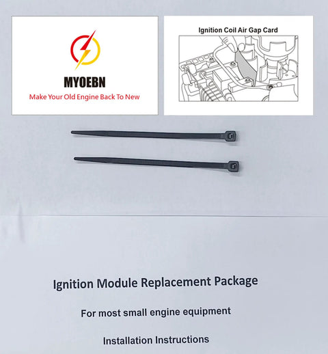 Ignition Coil Replacement For Hilti DSH700 DSH900 Concrete Saw 412236 280468 DS HS64 14 package with zip ties and instructions.