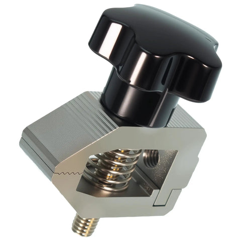 Beefy Push Pull Force Testing Fixture With 3mm Clamp And 500N Load Capacity VI001 Model Smart Test Jig For Tensile Break Insertion And Extraction Scenarios 1 Piece, black clamp on metal fixture