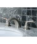 Magellan Mini Widespread Bathroom Faucet With Pop Up Drain Solid Brass Construction Deck Mount 4 To 8 Inch Centers
