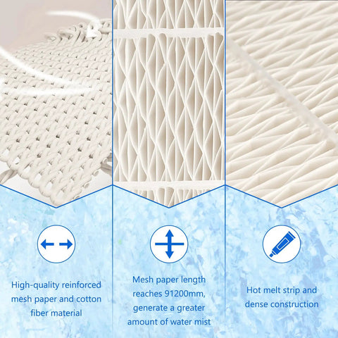Close-up of 1043 Super Humidifier Wick Filter Replacement showcasing material texture and construction details.