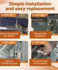 Guide for installing Gas Range Oven Igniter Replacement 5304509706 316489402 316119301 316489408 4545981 AP6230715 PS12071409