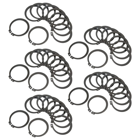 50Pcs Circlip Snap Retaining Rings C Clips Kit Fit For 507 AC Compressor Clutch Coil With 1.8mm Thick 49.44mm Outer Diameter And 40.69mm Inner Diameter