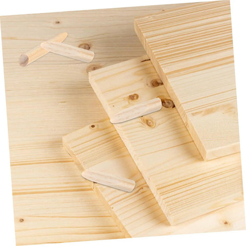 Solid Wood Pocket Hole Plugs 50 Pack For Pocket Hole Jig Furniture Repair Durable Wood Plugs For DIY Projects