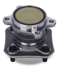 Rear Wheel Bearing And Hub Assembly For 2007 2012 Nissan Sentra L4 2.0L Non ABS 4 Lug, side view, high quality replacement