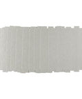 Set of Mica Waveguide Cover Plate For Microwave Ovens, Heat Insulation And High Temperature Resistance, 9.9 X 10.8 Cm, 0.04 Mm Thick