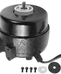 Evaporator And Condenser Fan Motor Replacement For TR And UR Refrigerators 115V 9W 1550 RPM with mounting hardware