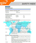 Safety data sheet for Food Grade Silicone Grease For Sanitary Machines And Food Processing Equipment Prevents Valves And O Rings From Sticking Pro Grade Lube Wissxna Dual Tube 20 Gram Pack.