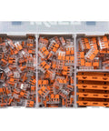 Go To Connection Terminal Set With 225 Pieces And 4 Mounting Adapters For All Conductor Types In L Boxx Mini Case