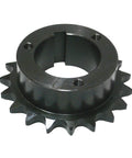 Heavy Duty Carbon Steel Split Taper Sprocket for Size 60 Industrial Chains, 72 Teeth, Single Row Design