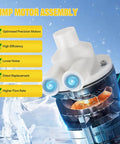 Water Pump Motor Assembly Replacement For Commercial Ice Machines Fits KM 320 KM 900 120V 60Hz 10 Watts 0.4 Amps PA0613 APTA92P10WD1 Easy Install And Durable Performance white ABS pump motor assembly for ice maker replacement
