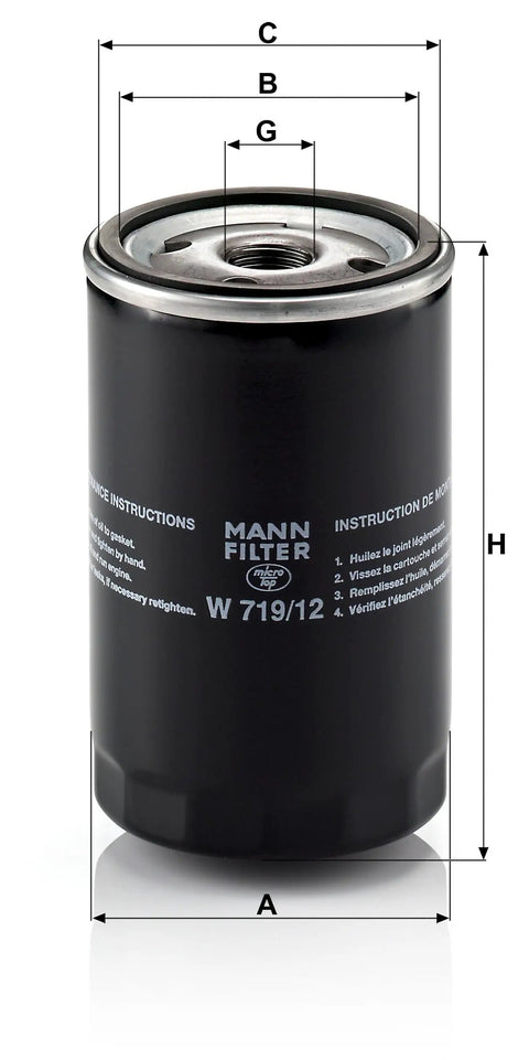 Spin On Oil Filter Replacement For VW Vanagon 1983 1991 And Other VW Group Cars Audi Seat Skoda VW Replaces Gehl 524801172346 070 115 561