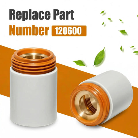 2 Pack Retaining Cap 120600 For Your 600 800 900 Plasma Cutters Fits PAC120 PAC121 PAC123 PAC125 Torch 40 To 50 Amp