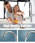 Freestanding Tub Faucet Chrome Floor Mount Tub Filler With Single Lever Brass Mixer Tap And Tub Spout No Handheld Spray