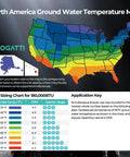 North America Ground Water Temperature Map for Kick The Cold Drafts With This Heavy Duty Tankless Water Heater Natural Gas Outdoor Unit