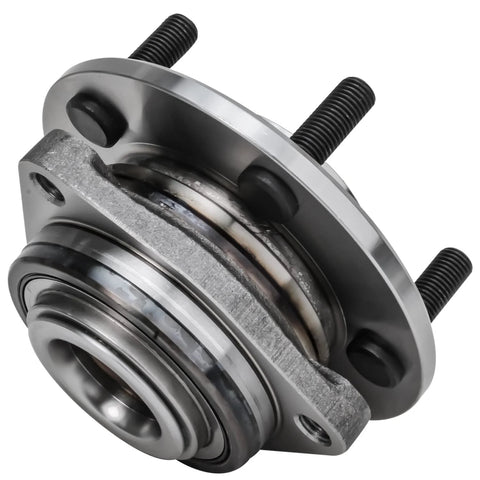 Front Or Rear Wheel Bearing Hub Assembly Set 2 Pack Fits Concorde New Yorker 300M Dodge Intrepid Eagle Vision Plymouth Prowler Left Or Right 5 Lug 3 Bolt Triangular Flange Non ABS