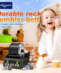 Rock Tumbler Belts for KomeStone K1 K1 Pro and K3 Replacement Rubber Belts for Smooth Polishing Durable Long Lasting Performance Not Compatible with K2 Elite on rock tumbler