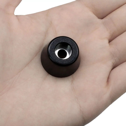 36 Pack Non Slip Rubber Feet For Cutting Boards, Furniture, And Electronics, 25x19x15mm conical round bumper with screw in hand