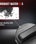 OEM Direct Replacement Gas Cap For Nissan made from high-quality ABS plastic focus on material details.
