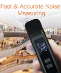 Pocket Decibel Meter With LCD Display, Max Data Hold And Battery Indicator, Reads 30 To 130 dBA, handheld in mall