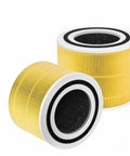 Two Pack HEPA 14 Replacement Filters For 240 Purifier With 3 In 1 Filtration System Including Nylon Pre Filter Activated Carbon And True HEPA
