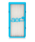 True HEPA Allergen Remover Replacement Filter For Home Air Purifiers, white pleated filter with blue frame, Aer1 Compatible