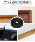 Heavy Duty Rubber Caulk Saver Strip For Concrete Joints built nails tough hella flexible black weatherproof wall door gap sealer five meter roll in multiple uses
