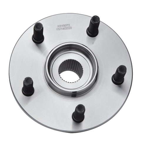 Beefy Front Wheel Bearing Hub Assembly Pair For Dodge Ram 1500 2002-2008 5 Lug Front Hubs Replacement Set Two Hubs Included OE Style Heavy Duty Upgrade