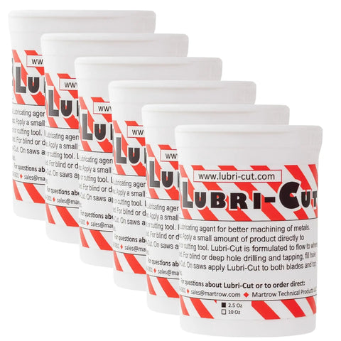 Beeswax Based Metal Drilling Paste For Smoother Tapping And Cutting 2.5 Oz Tub Six Pack Made In USA High Performance Drill Lubricant