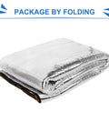 Folded Heavy Duty Heat Sound Deadening Insulation Mat For Car Fiberglass Heatproof Pad For Exhaust Muffler Hood And Doors