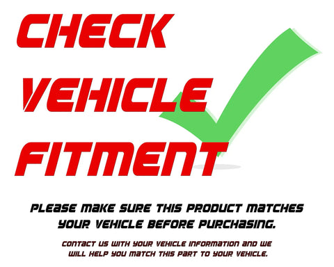 Text graphic urging to check vehicle fitment for Smooth Running Tesla Model S Battery EV Radiator Compatible With 2012 2013 2014 2015.