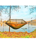 Portable Camping Hammock With Net For Single Or Double Use 2 Person Hammock Tent With 2x 10ft Straps by lakeside