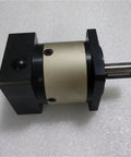 Shop Ready Planetary Gear Reducer Speed Controller For Cnc Machinery And Industrial Robots With Tough As Nails Durability And Slick Power Transmission Plf160 100 S1, showing black and silver metal body.