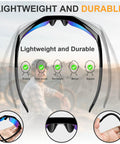 12 Pack Tinted Safety Glasses Protective Eyewear For Men And Women with lightweight design and integrated nose pad