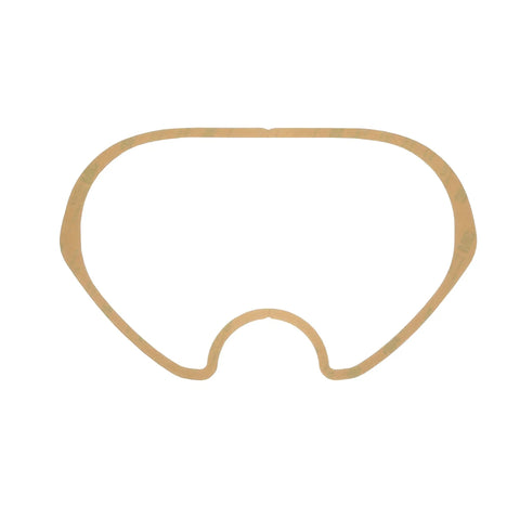 Outline of Semi-Permanent Lens Protector for FF-400 Full Facepiece Respirator, Scotchgard Coated Lens Covers With Tight Perimeter Seal