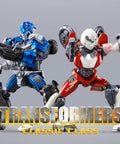 Transformers Mirage Classic Class Model Kit With Movie Authentic Details And LED Light Up Eyes And Chest in dynamic pose