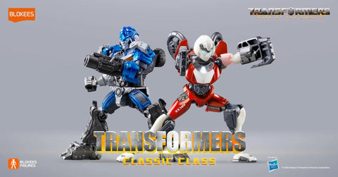 Transformers Mirage Classic Class Model Kit With Movie Authentic Details And LED Light Up Eyes And Chest in dynamic pose