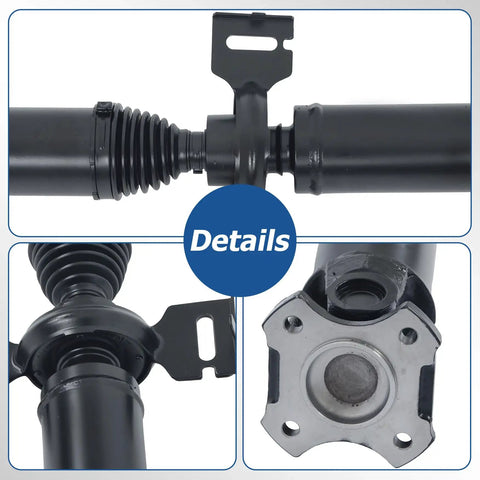 Toyota RAV4 AWD Rear Driveshaft Prop Shaft Replacement 2006 2013 3710042090 Built Tough Steel For Smooth Operation, Vibration Dampening, And Easy Install On AWD RAV4 Models close-up details