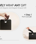 Mini Gift Bags With Ribbon Handles Set Of 10 Assorted Colors For Party Favors And Gift Wrapping, reuse bags step-by-step