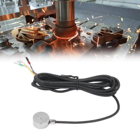 Heavy Duty Tension And Compression Load Cell Sensor For Automation Equipment 30kg To 50kg Range against machining background