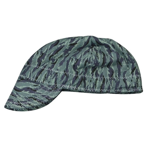 Shop Ready Hella Comfortable Pure Cotton Welding Cap With Breathable Mesh Sweatband Grey One Size Fits Most side view