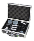 Ultimate Telescope Accessory Kit with eyepieces, filters, and Barlow lens in aluminum case for planets, moon, and deep sky sessions